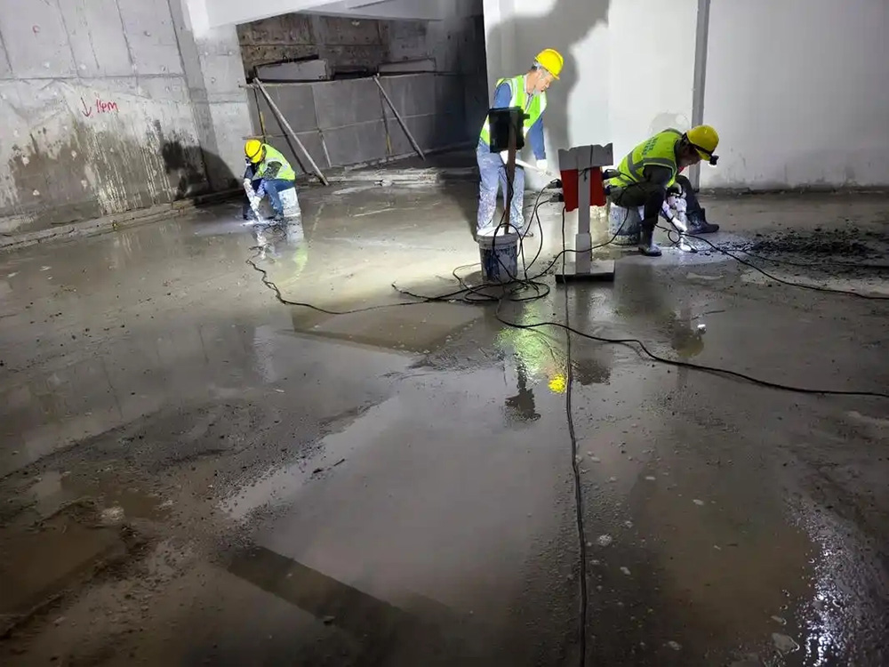 南阳宛城区地下室堵漏